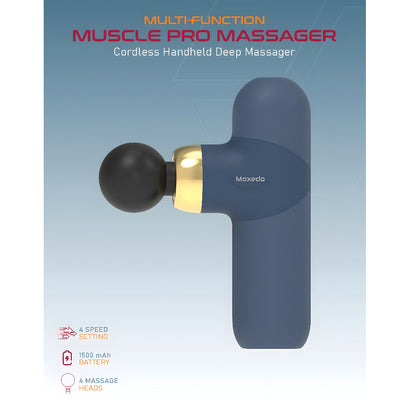 Moxedo Multi-Function Muscle Pro Massager - Blue