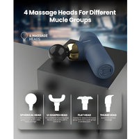 Moxedo Multi-Function Muscle Pro Massager - Blue