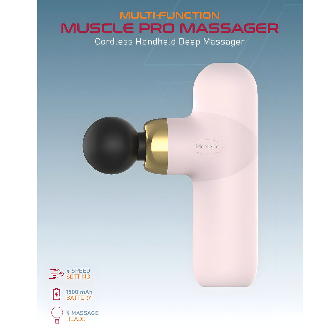 Moxedo Multi-Function Muscle Pro Massager -Pink
