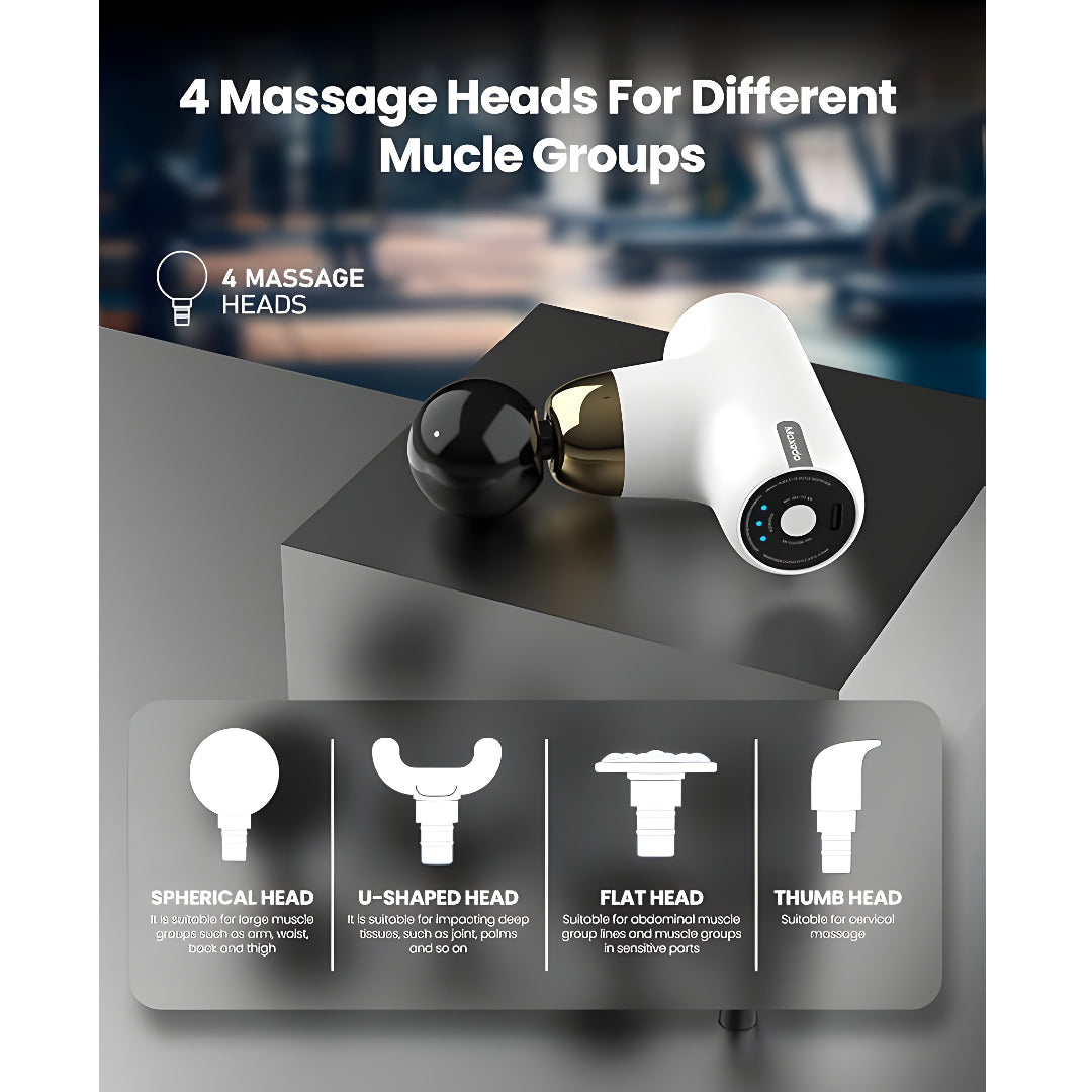 Moxedo Multi-Function Muscle Pro Massage -White