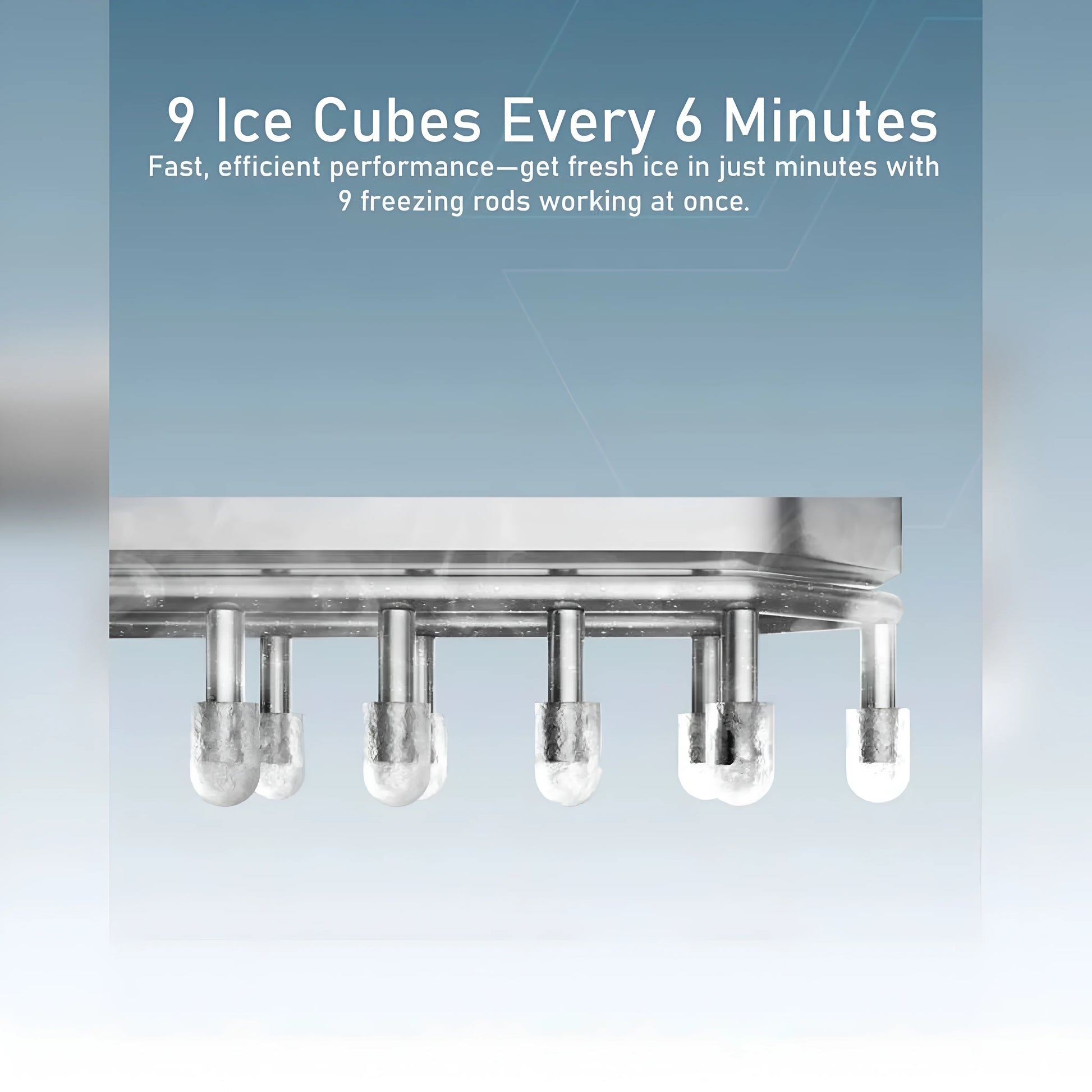 Moxedo Electric Countertop Automatic Ice Maker Machine