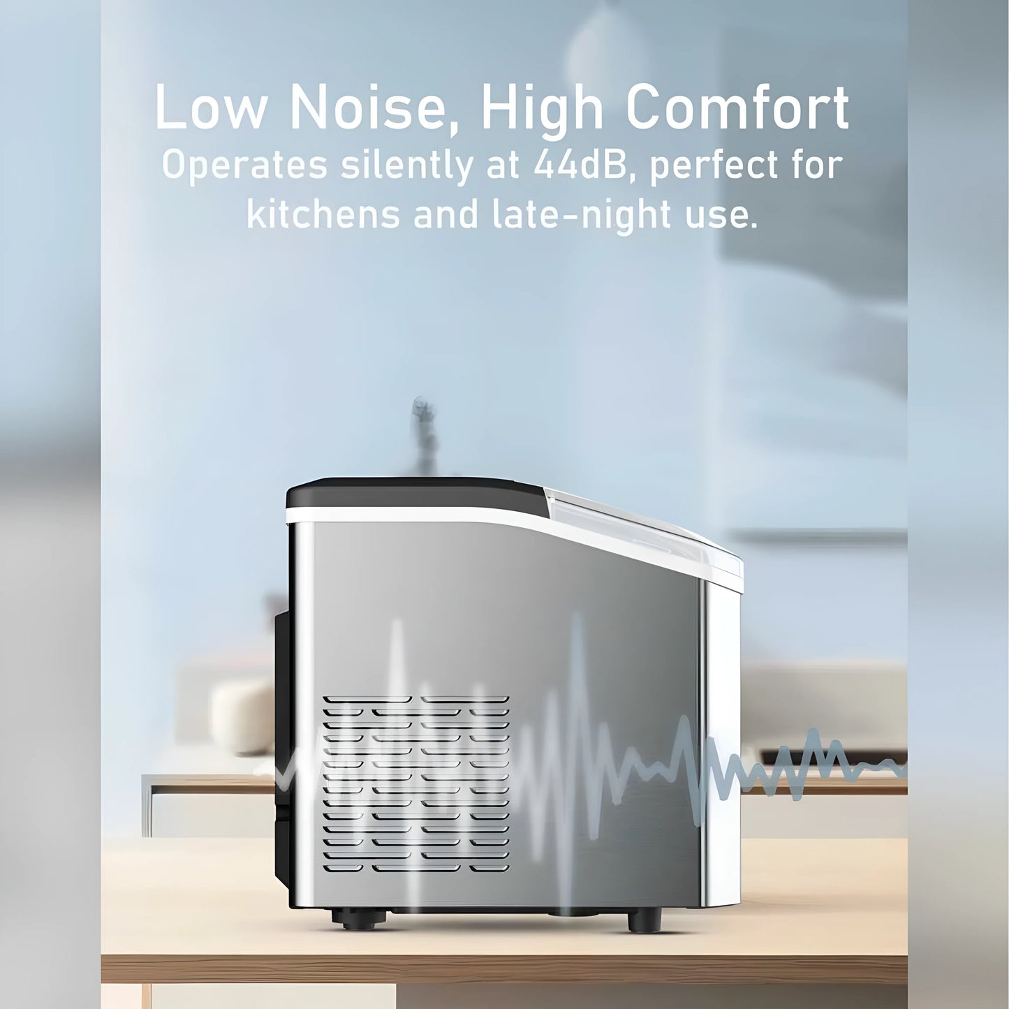 Moxedo Electric Countertop Automatic Ice Maker Machine