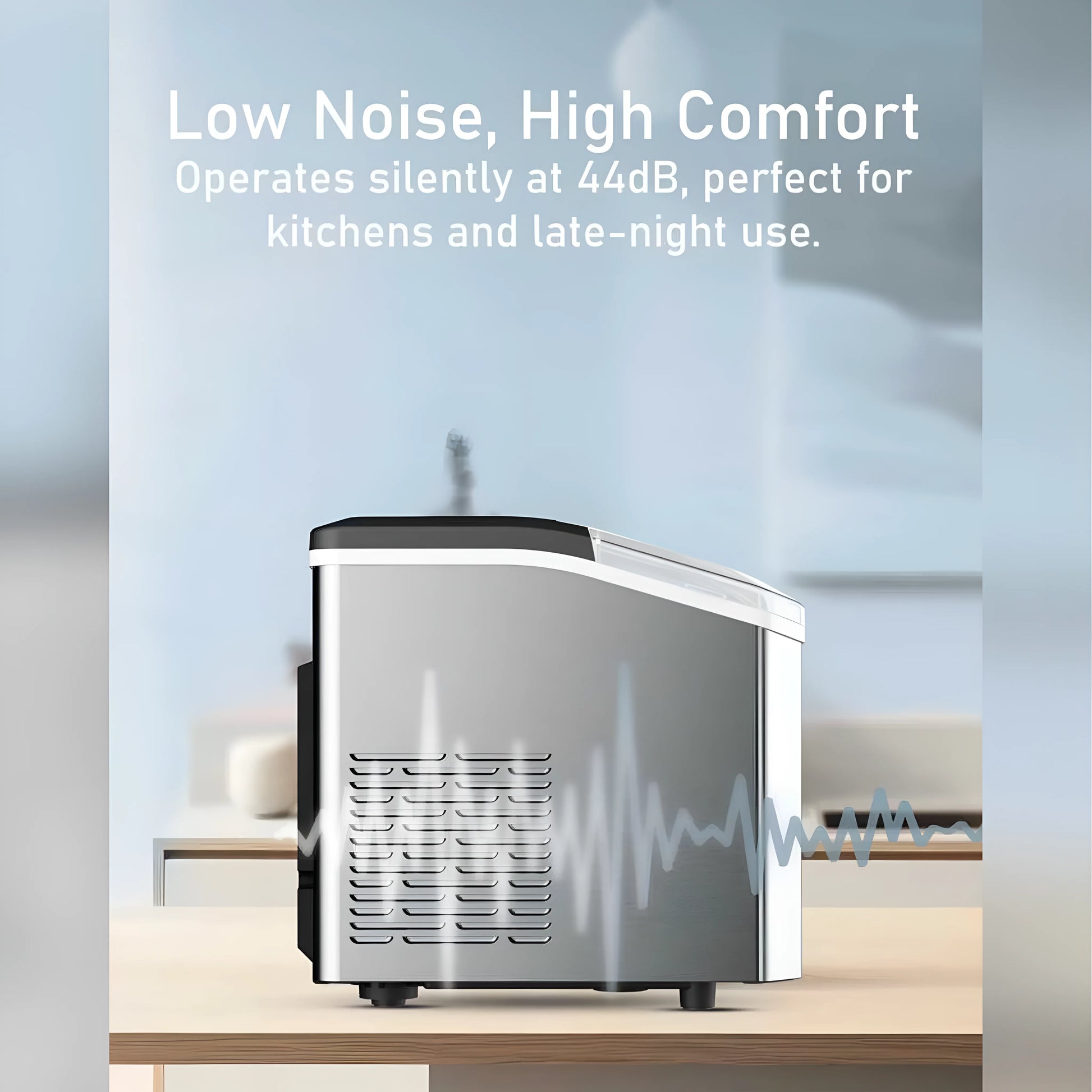 Moxedo Electric Countertop Automatic Ice Maker Machine
