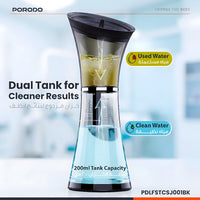 Porodo Opto Electric Ear Wax Cleaner, 4 Cleaning Modes, 200Ml
