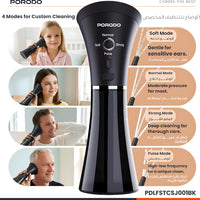 Porodo Opto Electric Ear Wax Cleaner, 4 Cleaning Modes, 200Ml