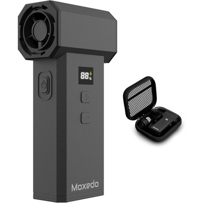 Moxedo 2 In 1 Cordless Mini Jet Blower & Vacuum Black