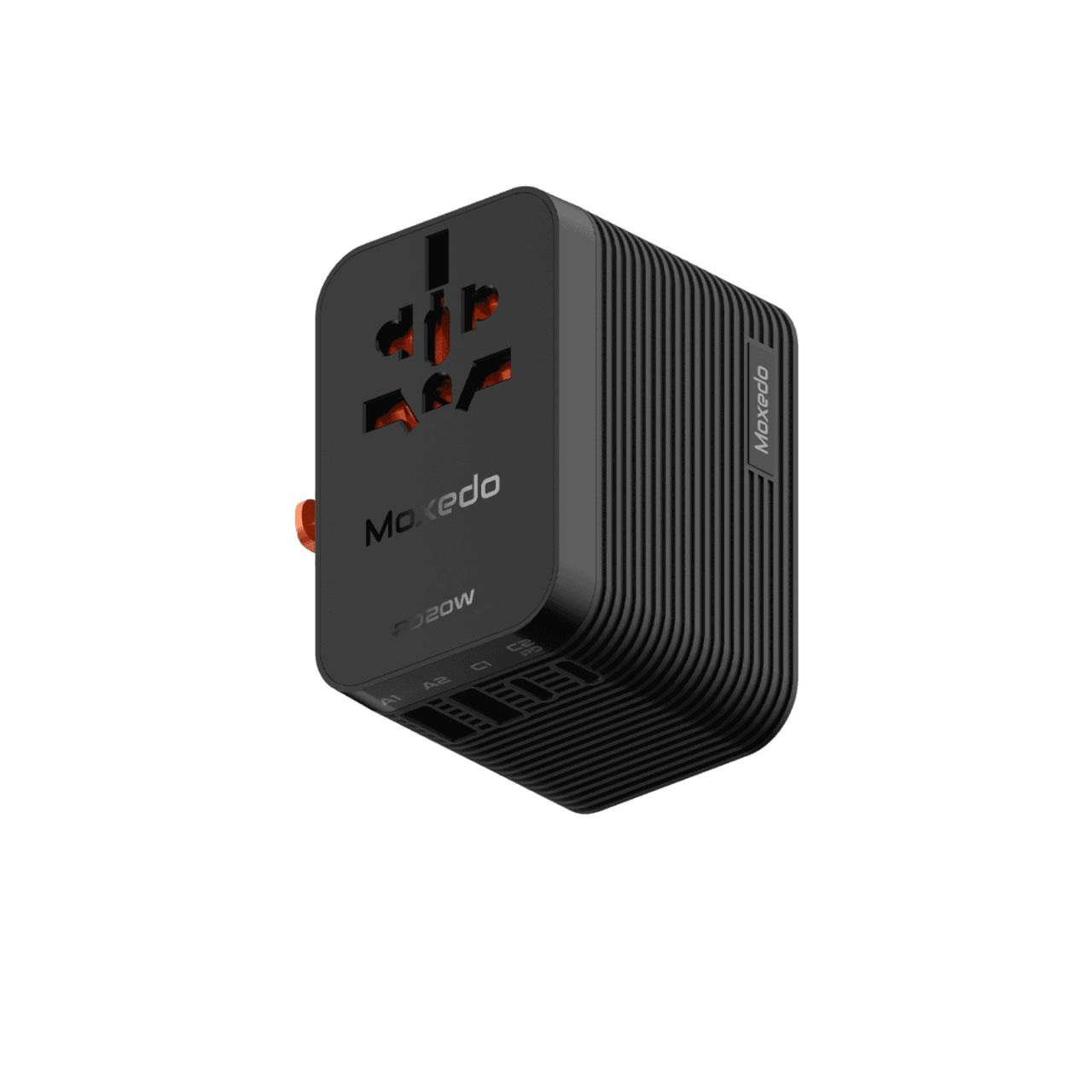 Moxedo Universal-Plug+ 20W Gan Travel Adapter