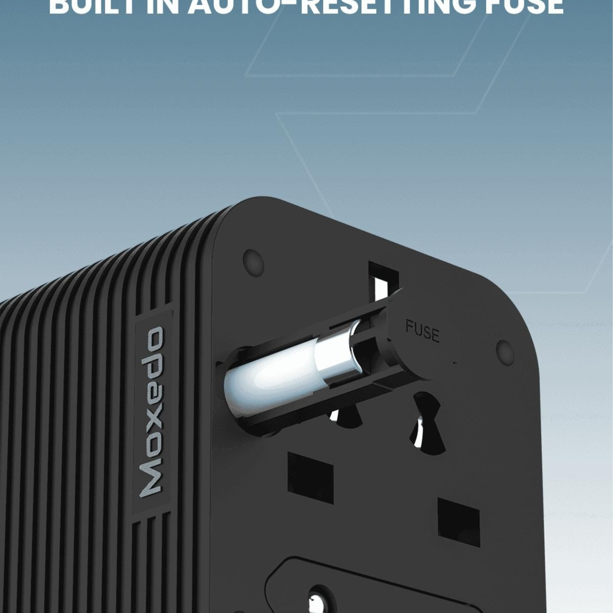 Moxedo Universal-Plug+ 20W Gan Travel Adapter