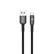 Green Lion Usb-A To Usb-C Braided Cable - Black