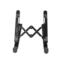 Green Lion Foldable Laptop Stand 7 Tilts - Black