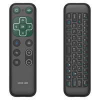 Green Lion Wireless Remote With Keyboard And Mouse - Black