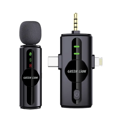 Green Lion 3 In 1 Noise Cancellation Microphone