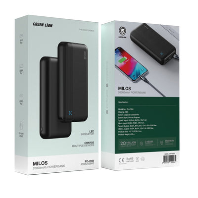 Green Lion Milos 20000Mah Powerbank