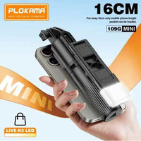 Plokama Live-K5 Led Selfie Stick Tripod With Bluetooth Remote