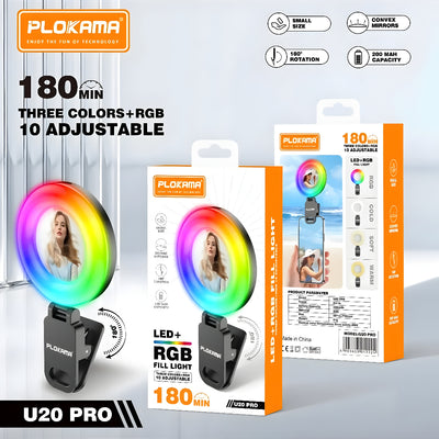 Plokama U20 Pro Rgb Fill Light