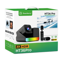 Smartbarry Ht36 Pro 4K Hdr Projector With Wireless Microphone