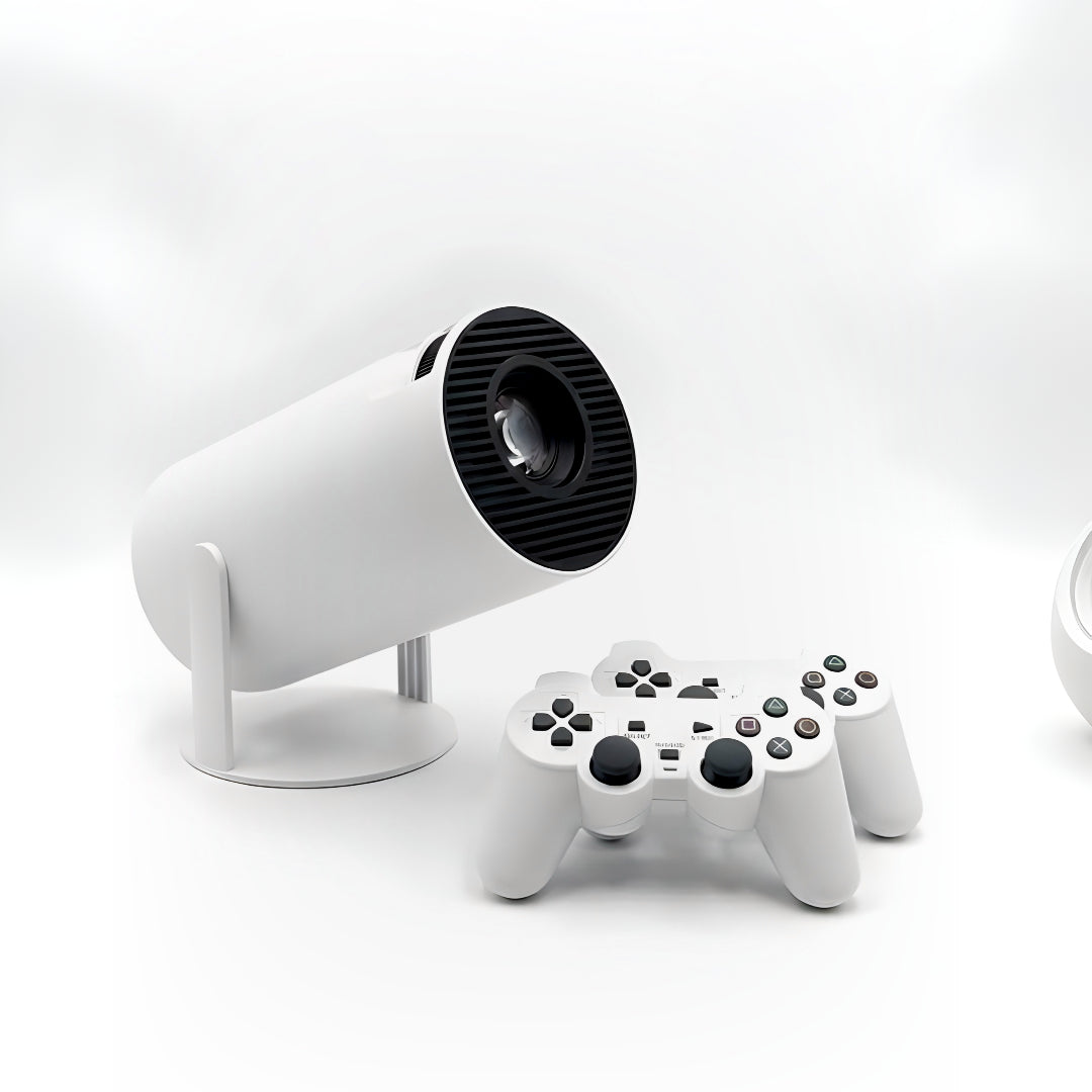 Smartbarry Ht5Plus Android Projector With 2 Game Pad 4K Hdr