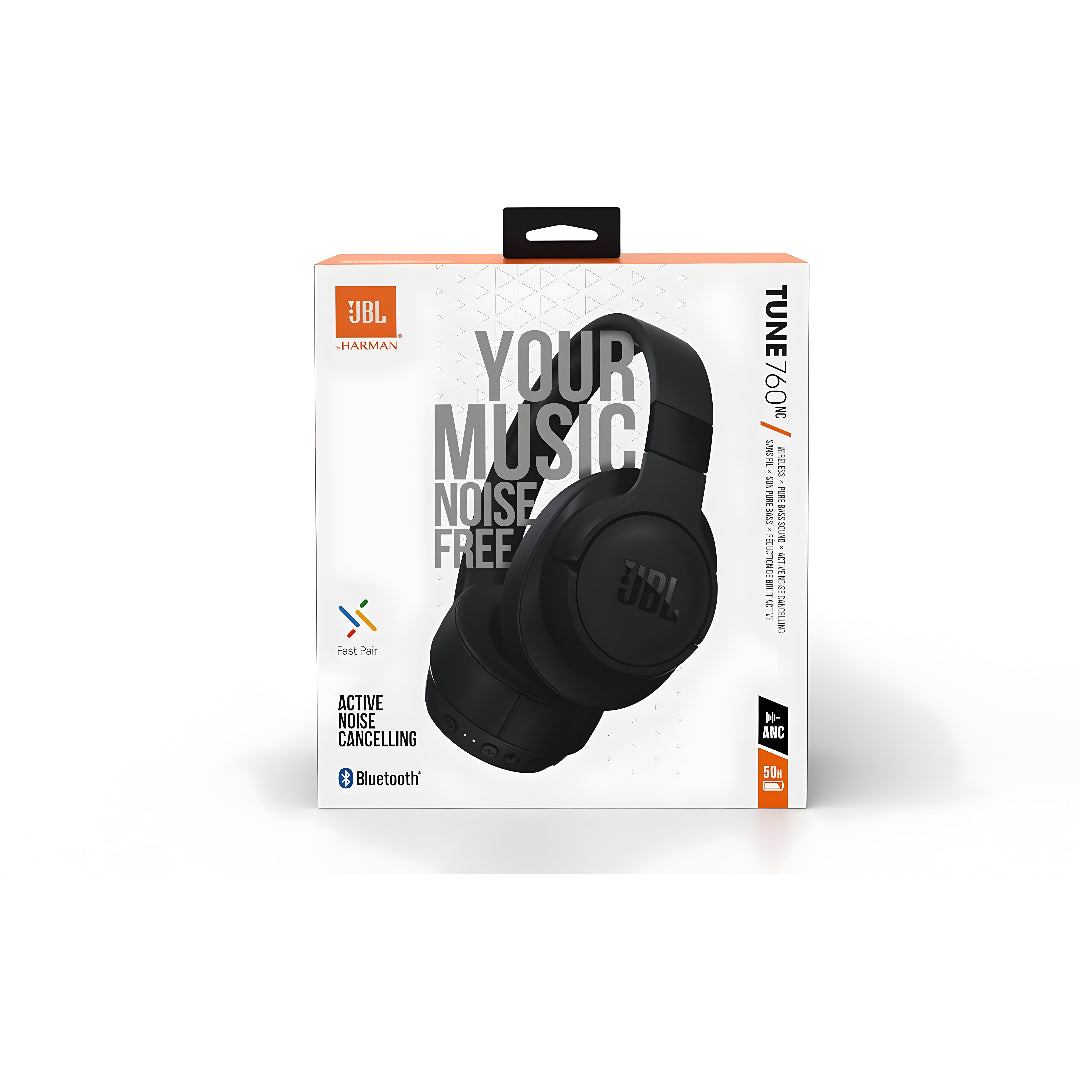 Jbl Tune 760Bt Wireless Over-Ear Nc Headphones