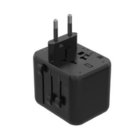 Porodo Dual Usb-A Universal Travel Adapter 2.4A