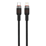 Porodo Aluminum Braided Cable Usb-C To Lightning