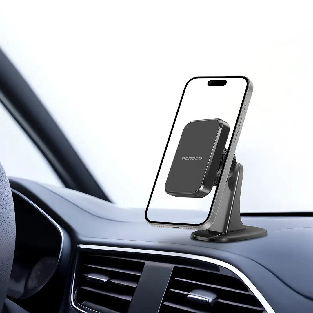 Porodo Dual Mount Magnetic Phone Holder