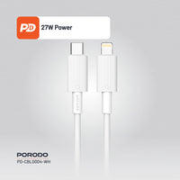 Porodo Usb-C To Lightning Durable Charging Cable
