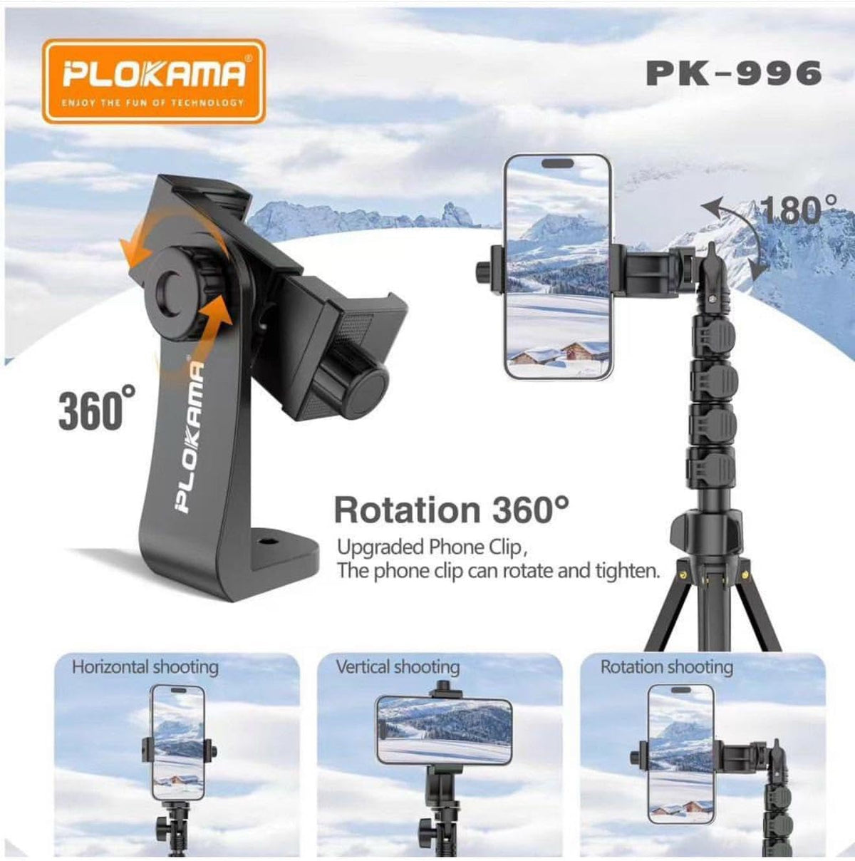 Plokama Tripod Pk-996