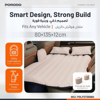 Porordo Inflatable Car Air Bed Mattress