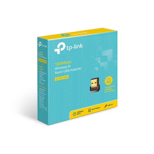 Tp-Link 150Mbps Wireless N Nano Usb Adapter Tl-Wn725N
