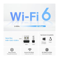 Tp-Link Ax300 Nano Wi-Fi 6 Wireless Usb Adapter Tx1U Nano
