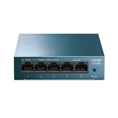 Tp-Link 5-Port 10/100/1000Mbps Desktop Switch Ls105G