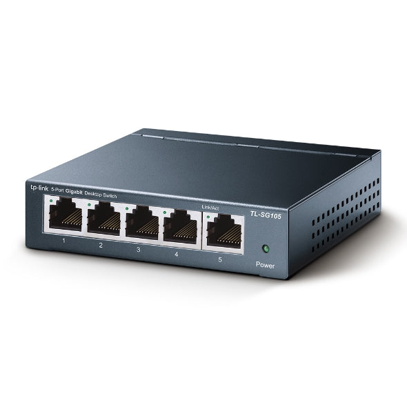 Tp-Link 5-Port 10/100/1000Mbps Desktop Switch Tl-Sg105