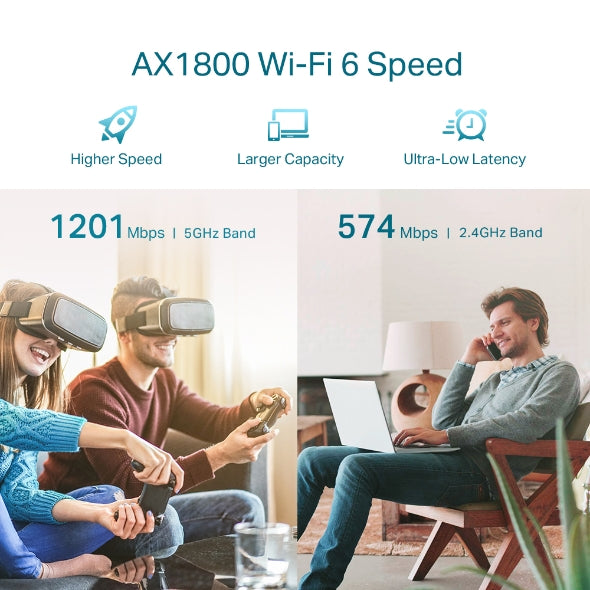 Tp-Link Ax1800 Wi-Fi Range Extender Re605X
