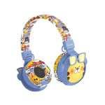 Moxedo Junior Tiger Wireless On-Ear Headphones For Kids - Blue