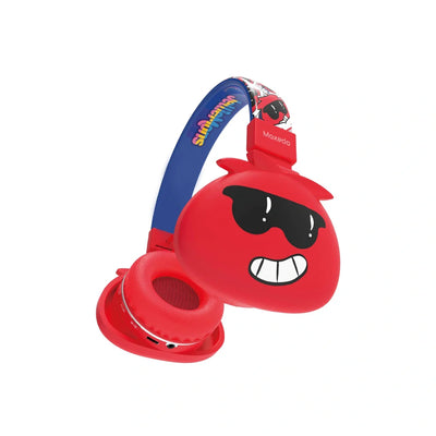 Moxedo Junior Bax Wireless On-Ear Headphones - Red