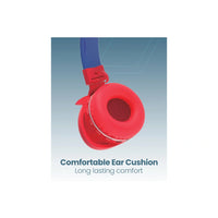 Moxedo Junior Bax Wireless On-Ear Headphones - Red