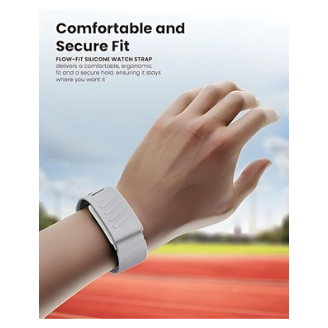 Moxedo Flow-Fit Silicone Watch Strap For Whoop 5.0 Grey