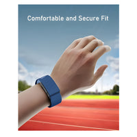 Moxedo Flow-Fit Silicone Watch Strap For Whoop 5.0 -Blue