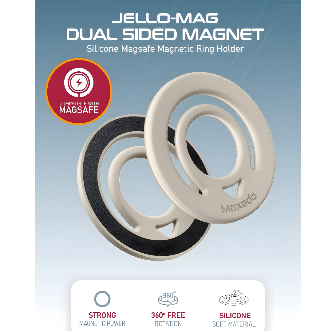 Moxedo Jello-Mag Dual Sided Magnetic Ring Holder