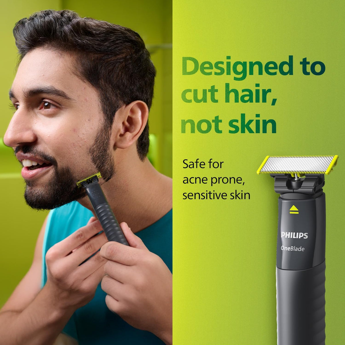 Philips One Blade Face Hybrid Trimmer Qp1424/10