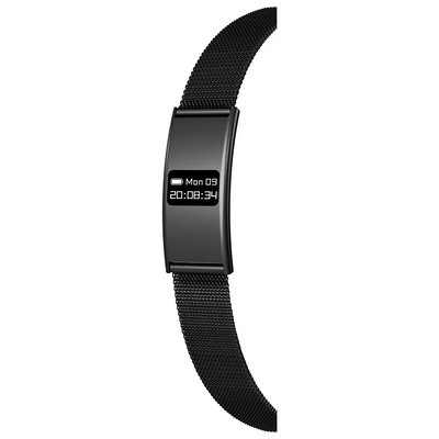 Porodo Trackfit Plus Smart Bracelet Fitness Tracker-Black