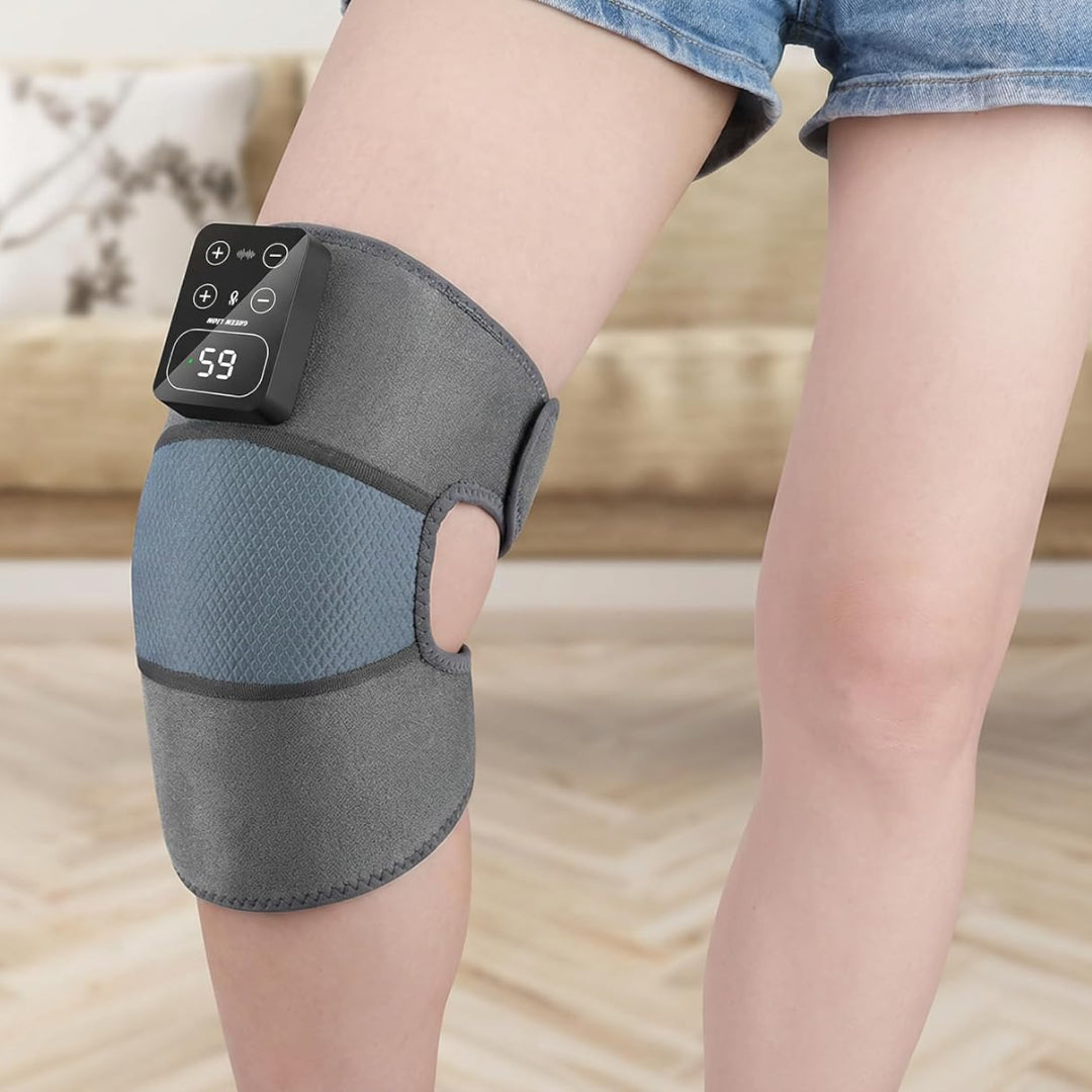 Green Lion Cordless Knee Massager With Heat, 3-In-1