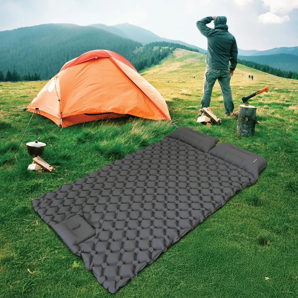Green Lion Double Air Bed Inflatable Air Mattress