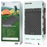 Green Lion Double Air Bed Inflatable Air Mattress