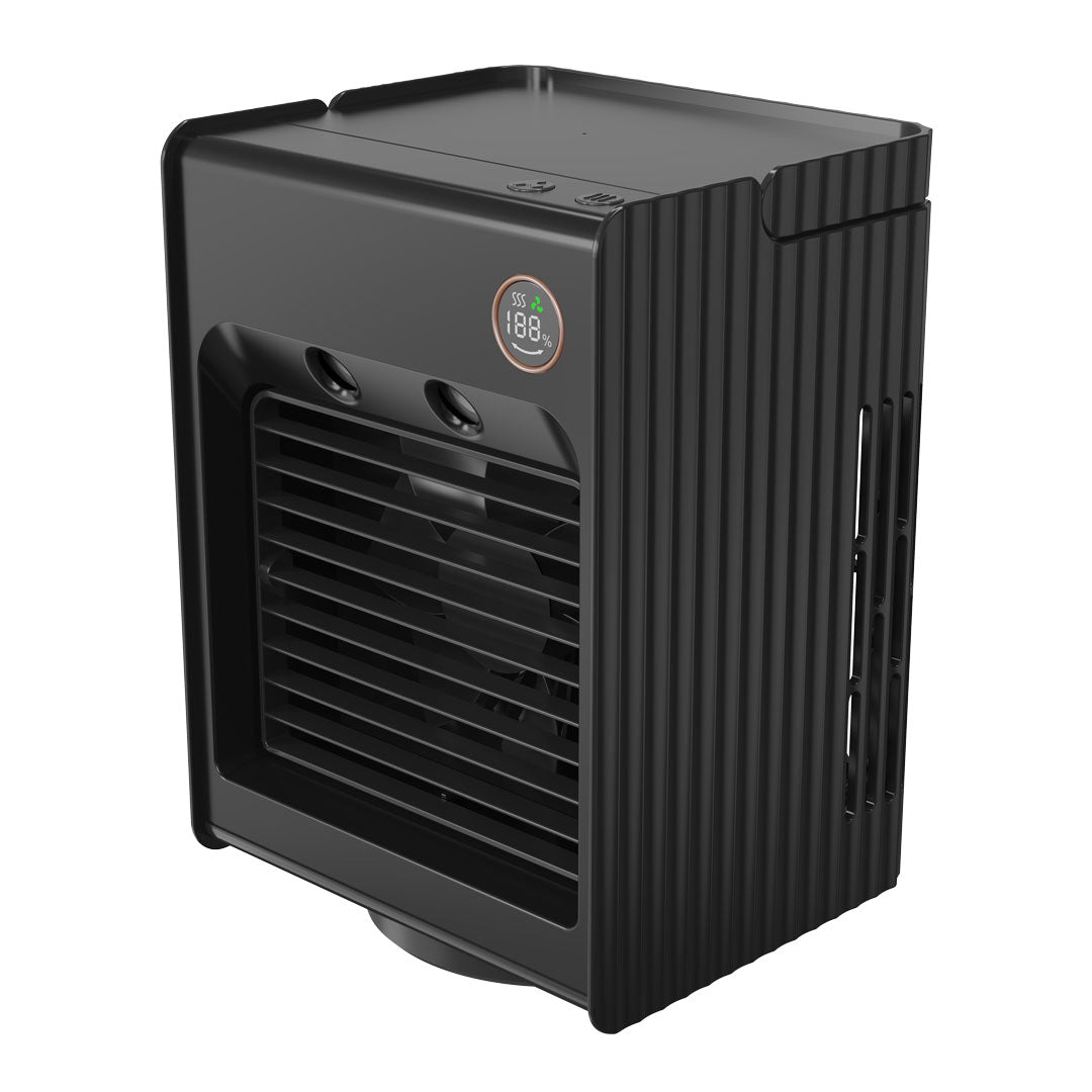 Porodo Lifestyle Air & Mist Portable Cooling Fan With Night Light