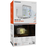 Porodo Lifestyle Mini Mist Fan Desktop Air Cooler