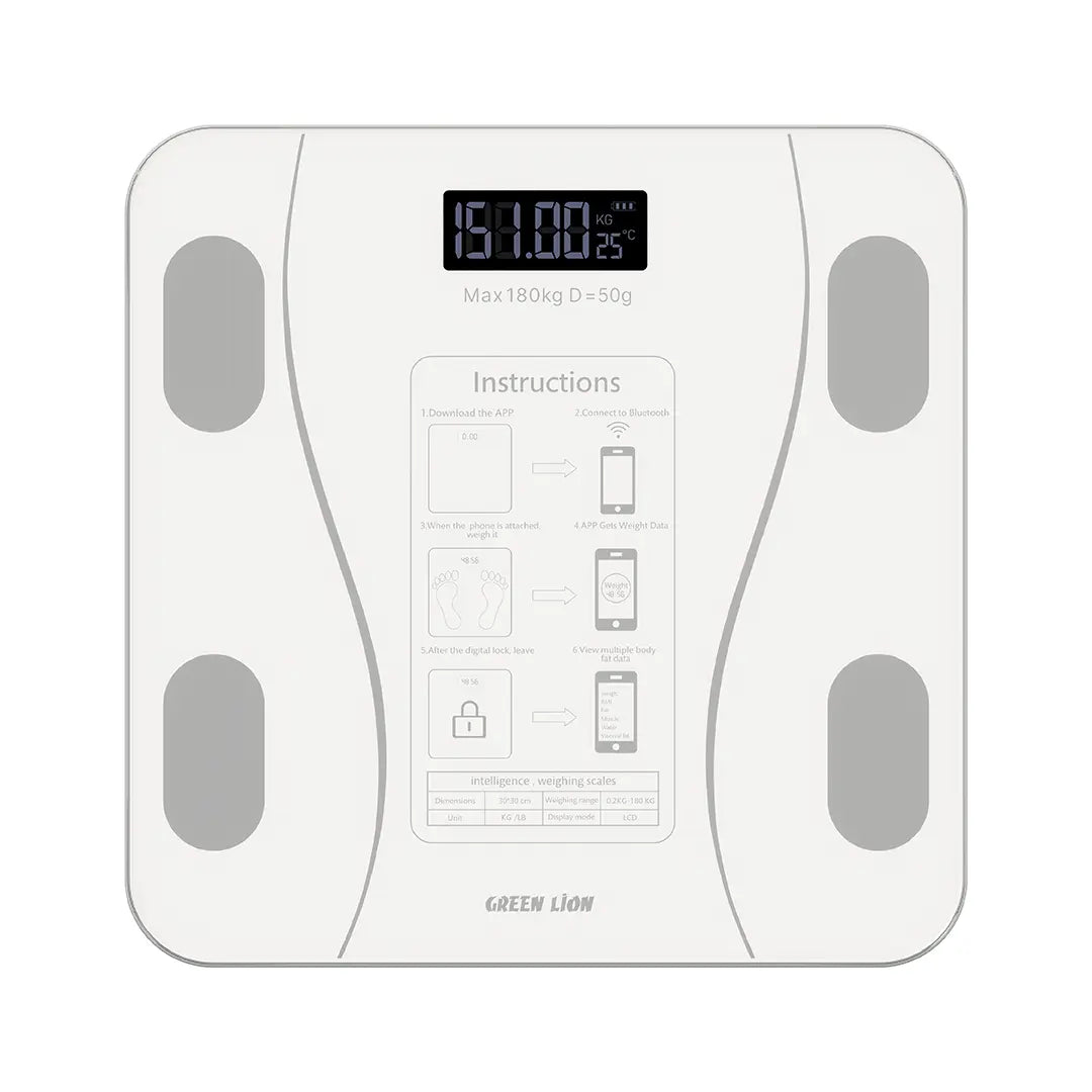 Green Lion GBC-200 Smart Body Scale - White