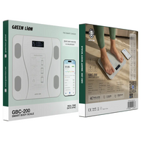 Green Lion GBC-200 Smart Body Scale - White