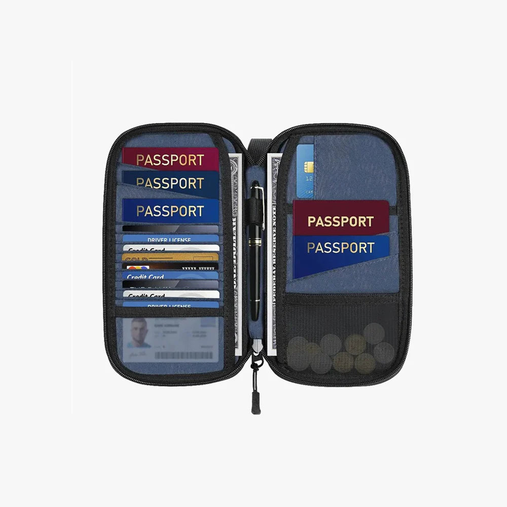 PORODO Milano Smart Passport Holder Bag