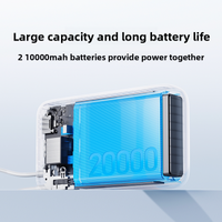 Xiaomi Power Bank 2000 mah Integrated Cable